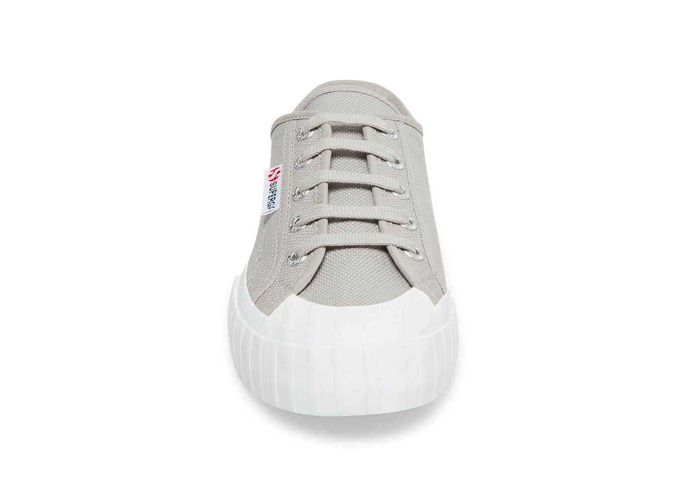 Superga Espadrille Womens - 2630 Stripe - Light Grey - YVJHF6095